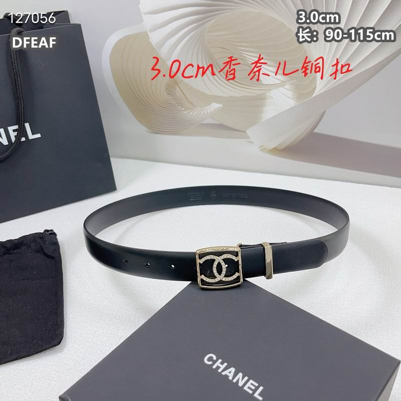 Chanel belt 30mmX90-115cm 8L33